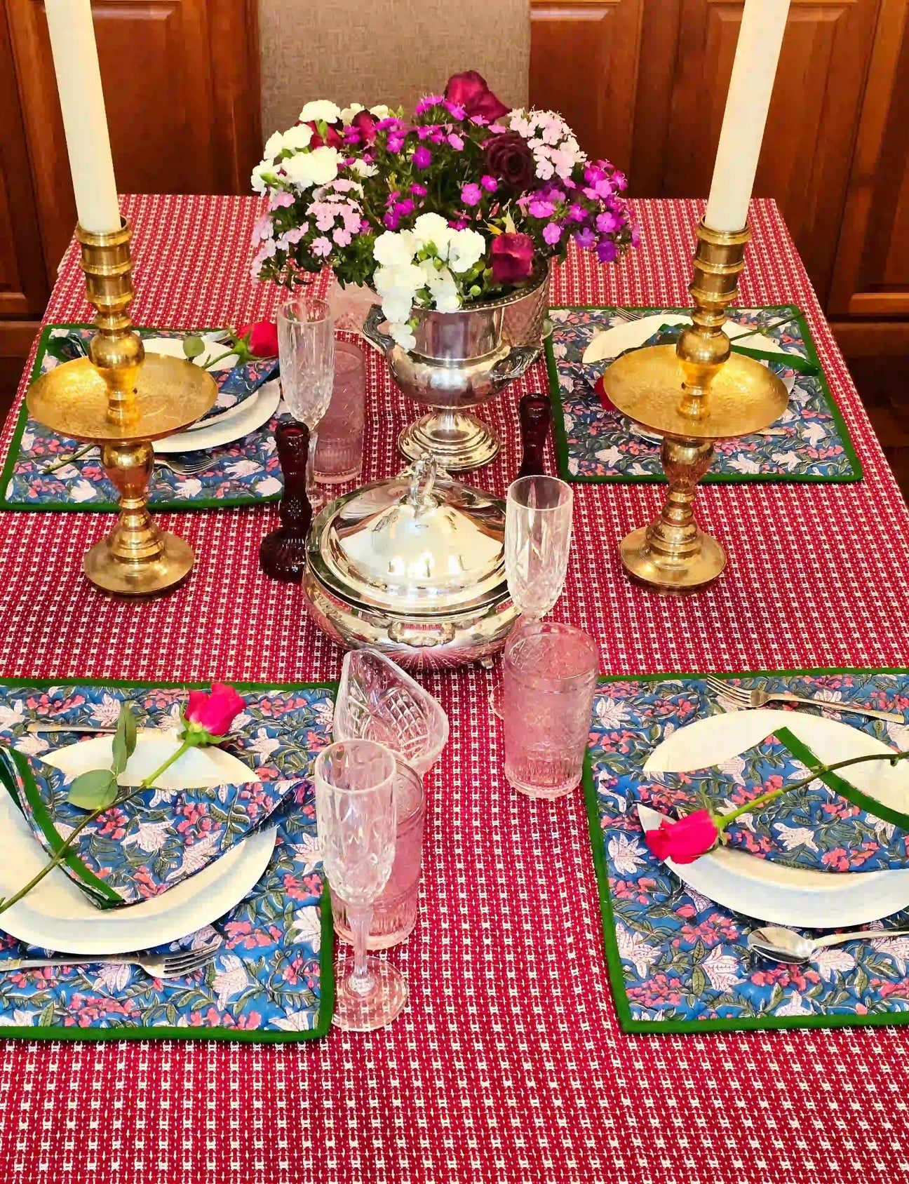 How to Style Handmade Table Linens for Summer Entertaining