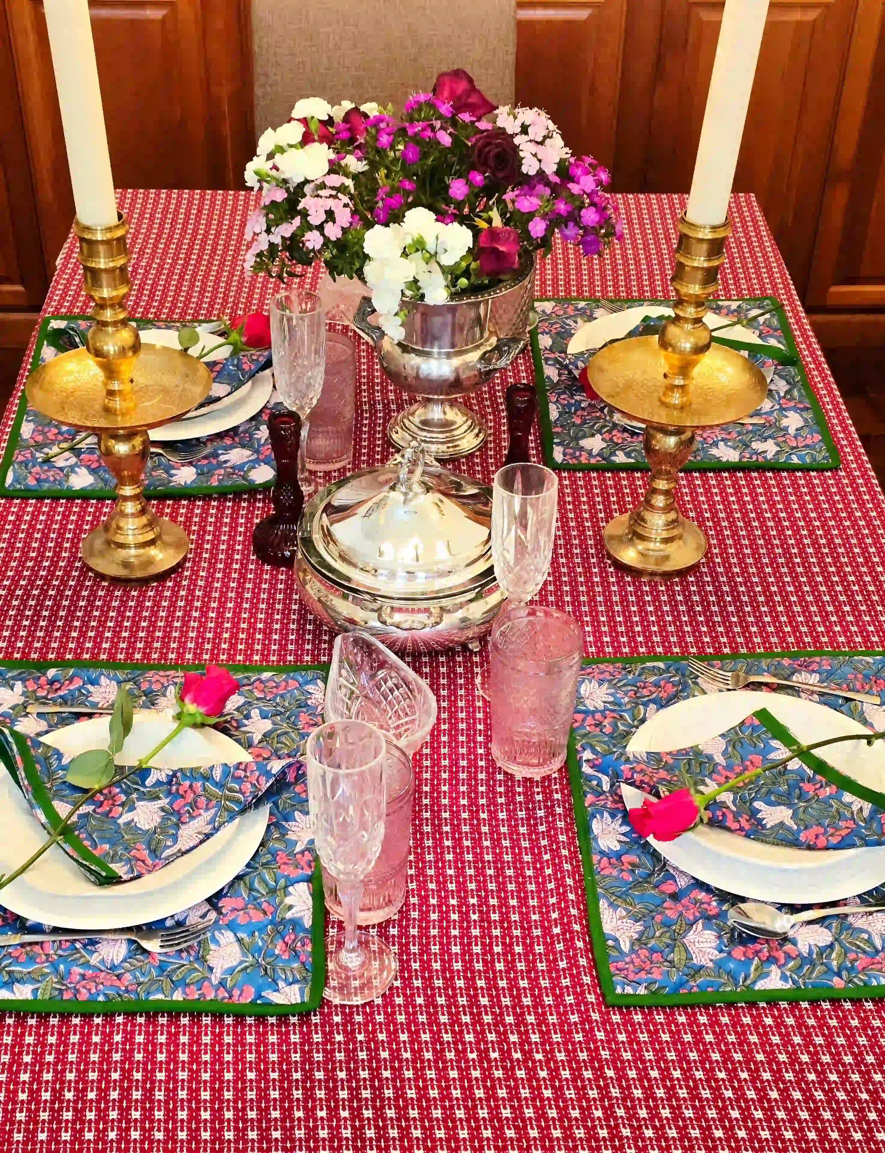 How to Style Handmade Table Linens for Summer Entertaining