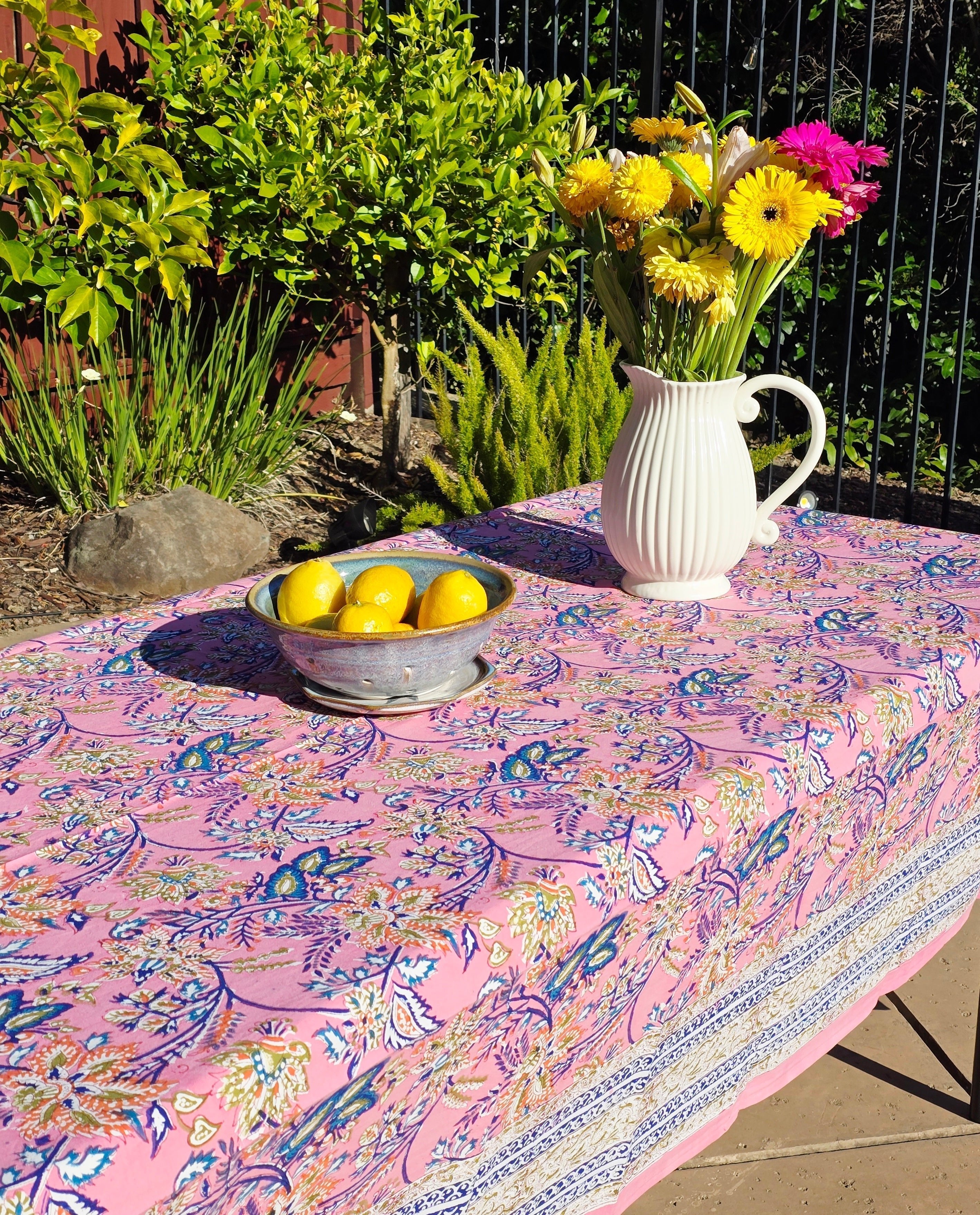 Block Printed Tablecloths: What They Are and Why Every Table Needs One - Ohana Earth