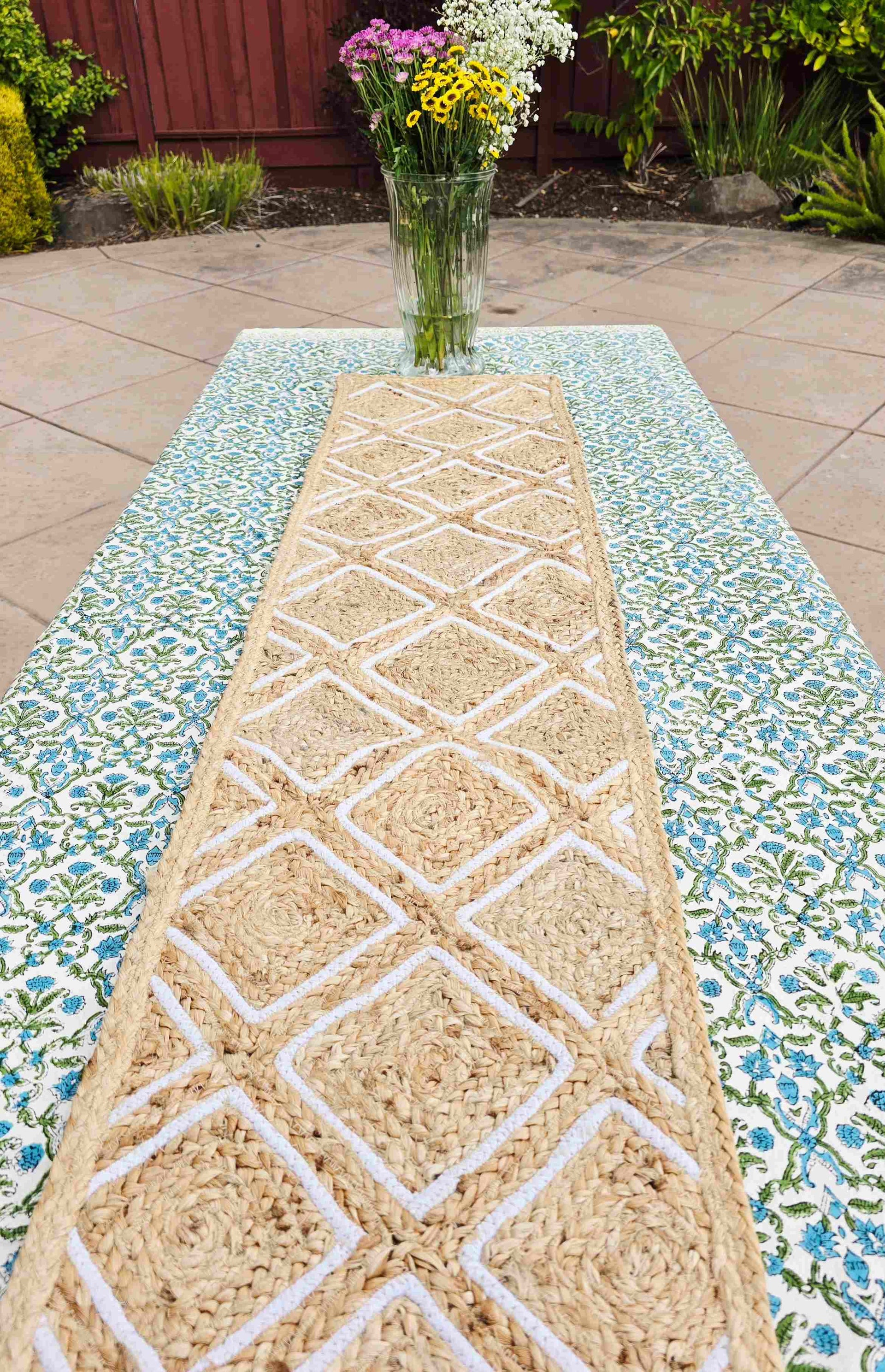 Just Jute Handmade Table Runner