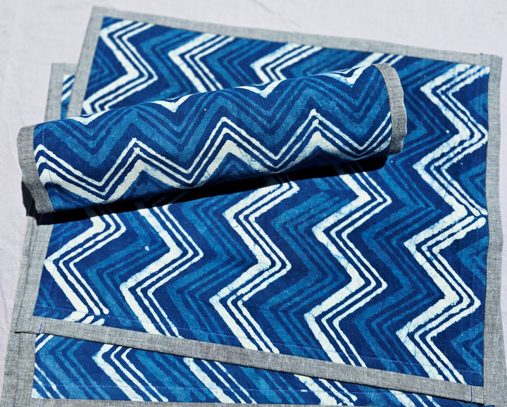 Cotton Indigo placemat