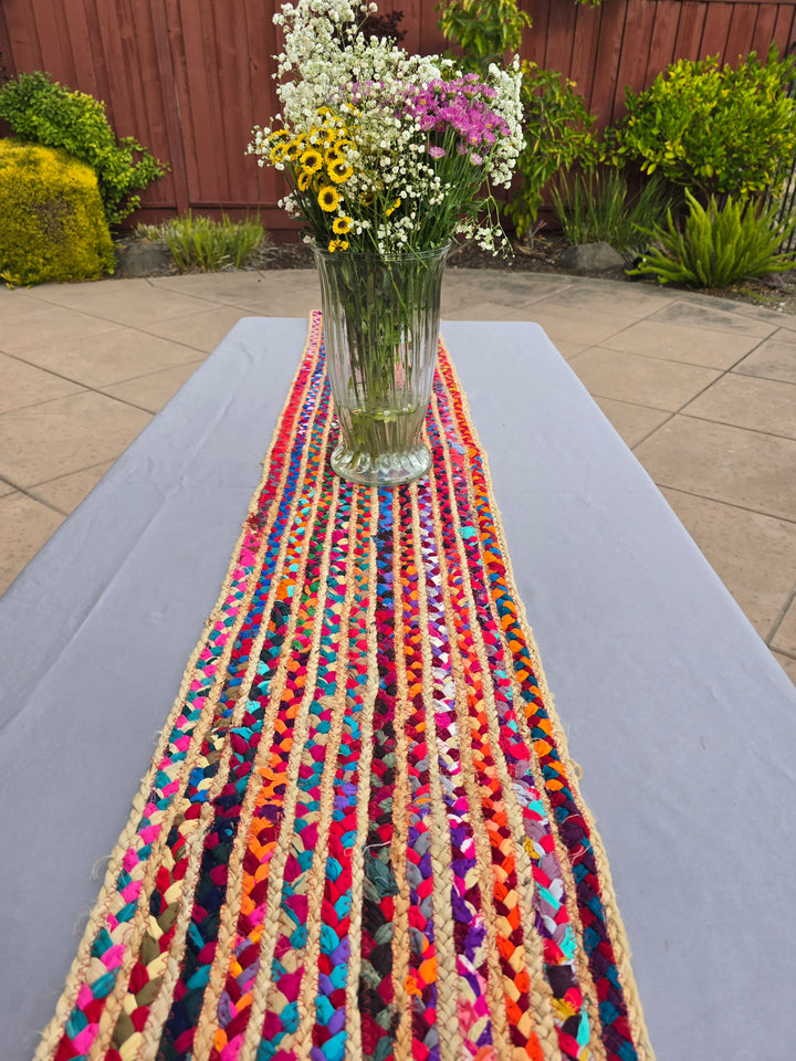 Handmade Jute Woven Table Runner