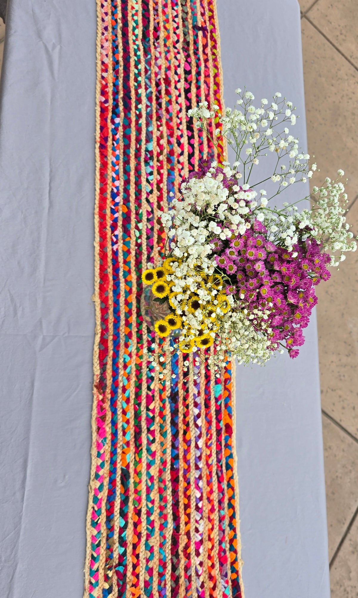 Handmade Jute Woven Table Runner