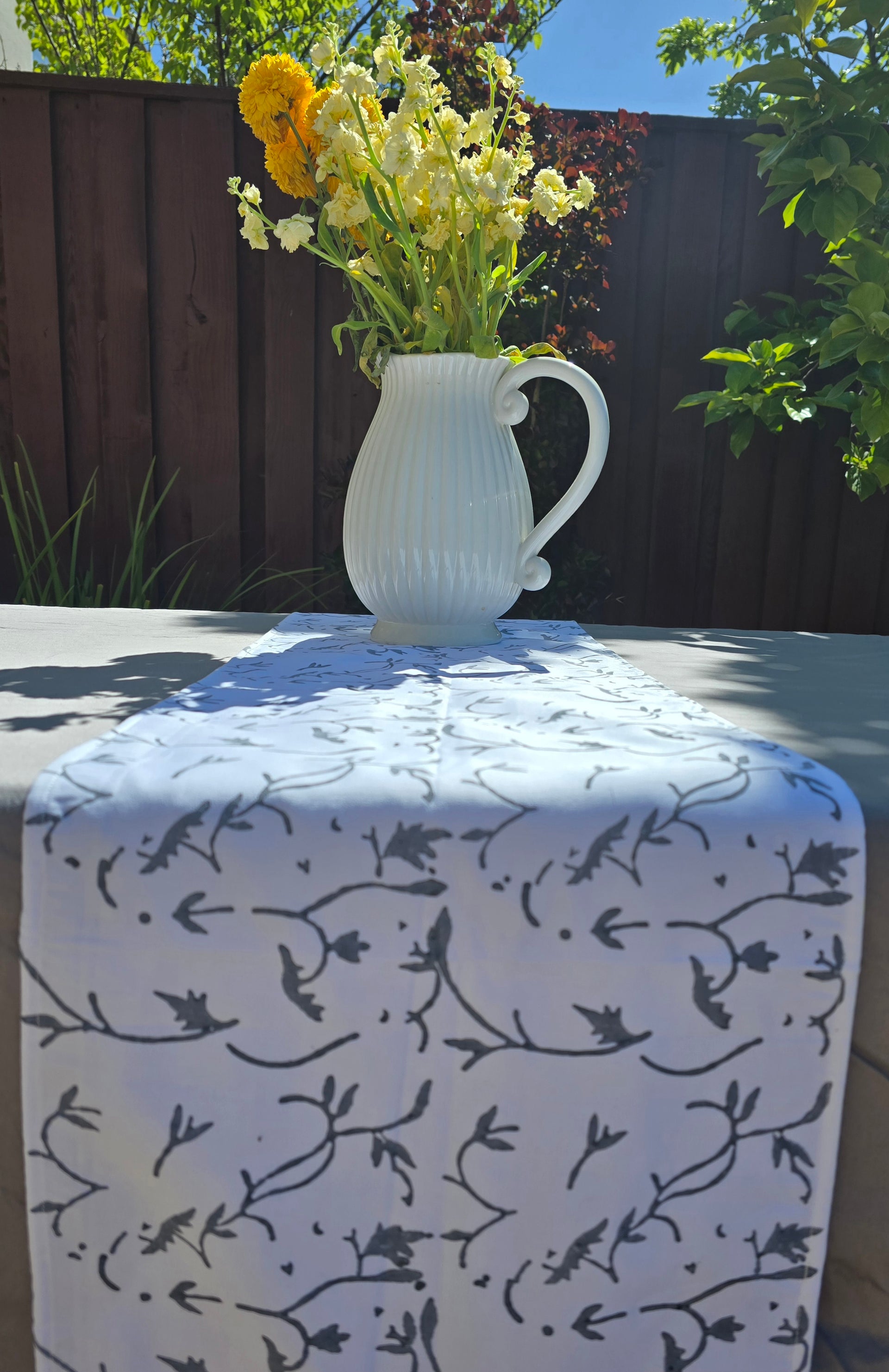Organic Cotton Table Runner
