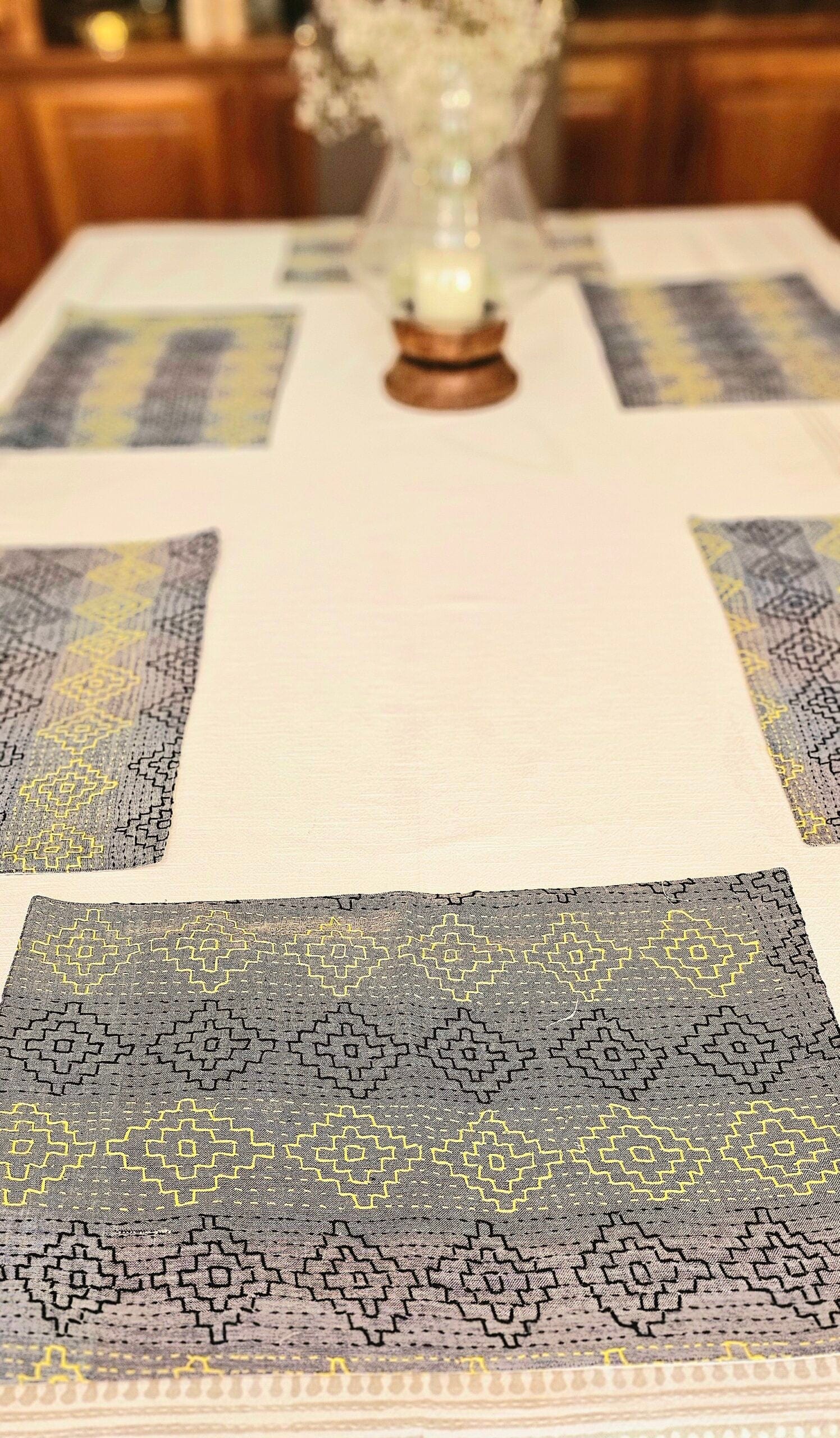 Spirit Kantha Placemats Set