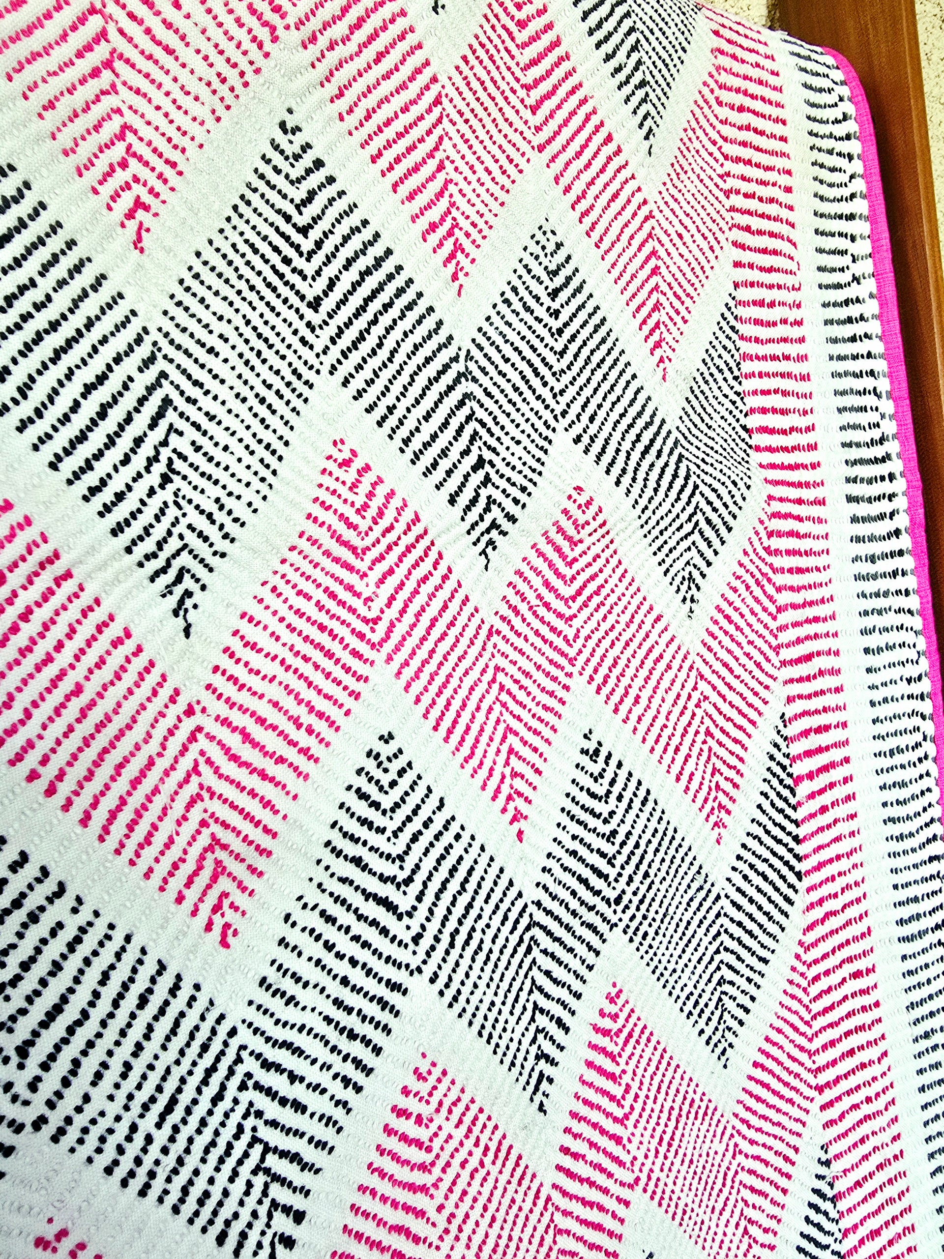 The Lohori  Kantha Throw