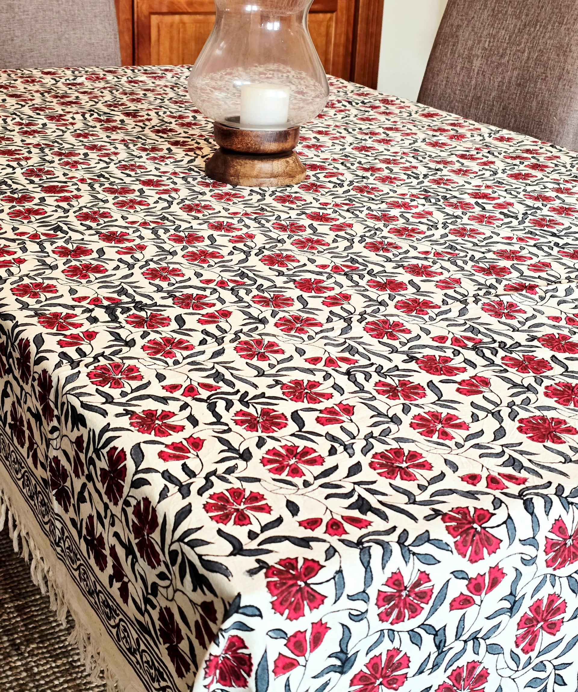Wild Flower Kora Cotton Table Cloth