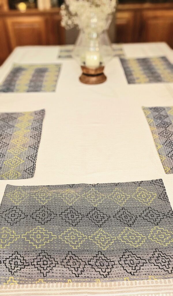 Handmade Kantha Cotton Placemats