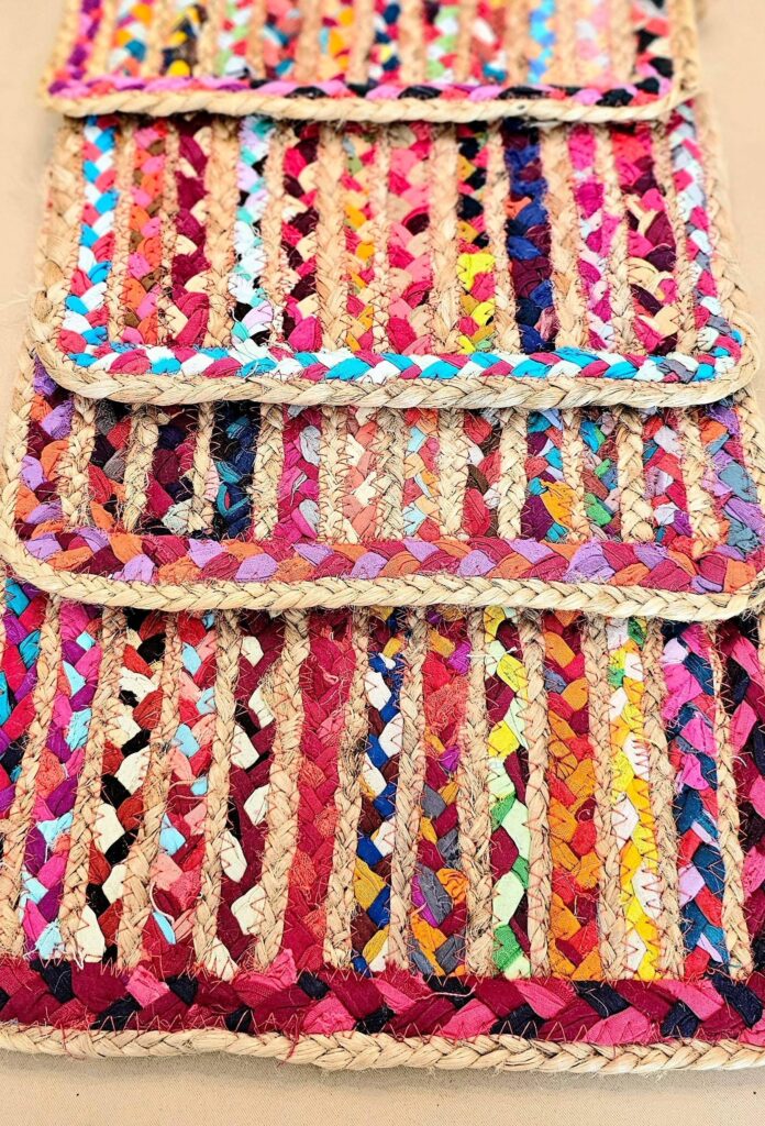 Handmade Jute & Cotton Placemats