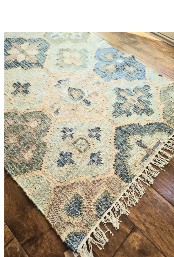 Jute Floral Rug