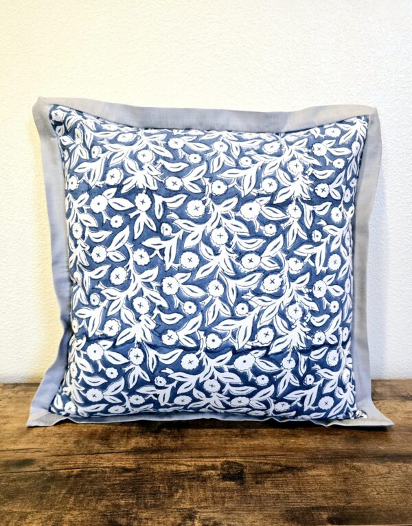Pure Cotton Hand block Printed Cushion Cover - Image 5