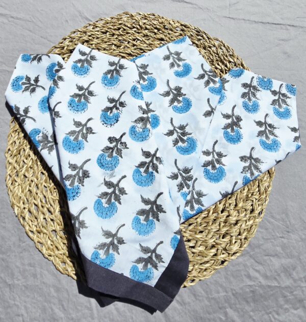 Handmade Cotton Napkins – Block Printed & Eco-Friendly