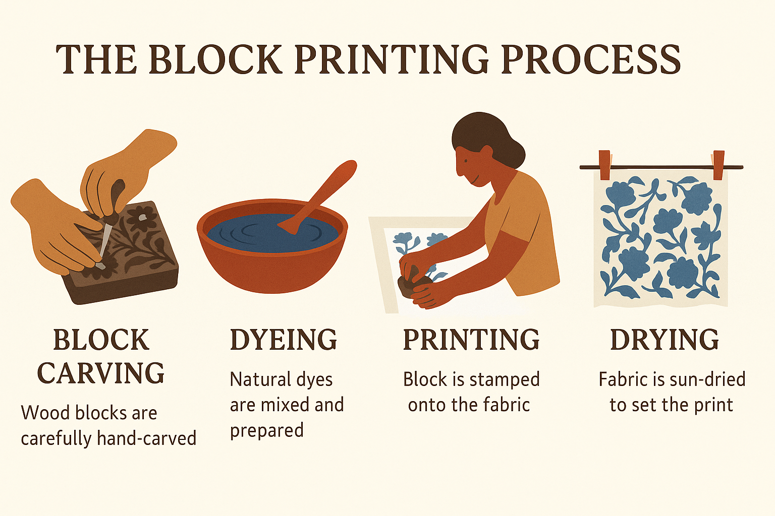 Block Printing Process
