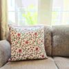 Hello Sunshine Hand Block Printed Cushion Cover