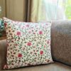 Hello Sunshine Hand Block Printed Cushion Cover