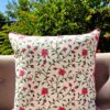 Hello Sunshine Hand Block Printed Cushion Cover