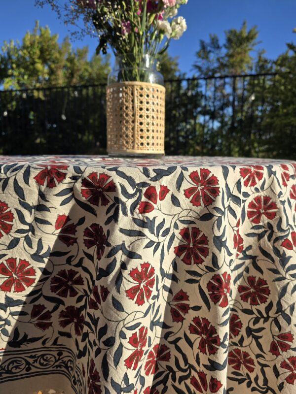 Wild Flower Kora Cotton Table Cloth